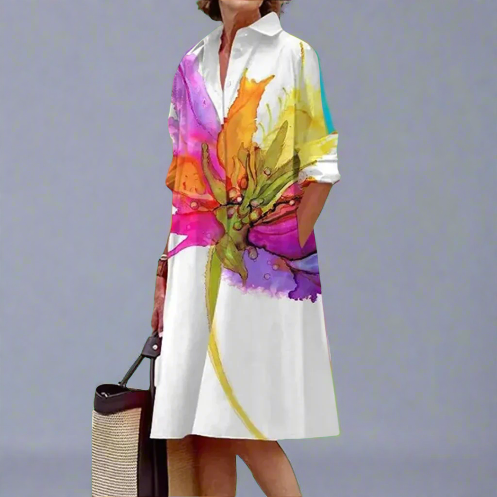 Doris™ | Luxe Midi Dress for Effortless Summer Comfort