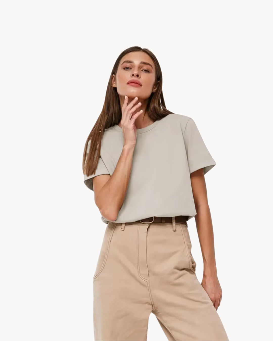 Premium Essential Cotton Tee (Vivid Colors)