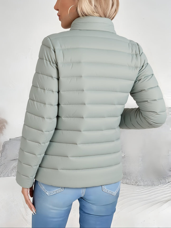 Juliette - Elegant Puffer Jacket with High Collar