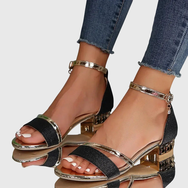 Alison Orthopedic Heeled Sandals - Elena Harper