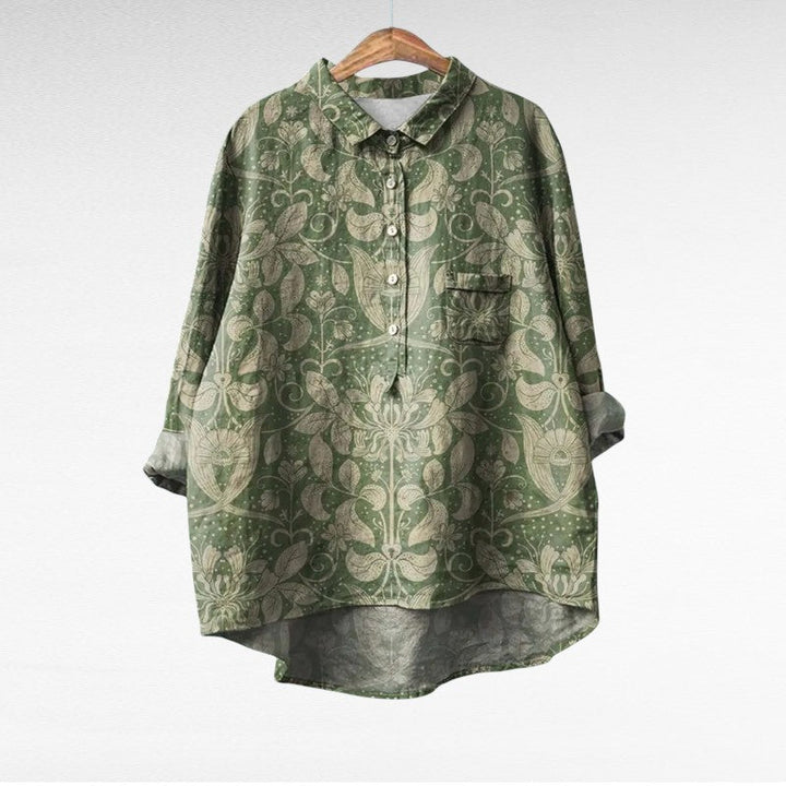 Ariana Elegant Breezy Summer Blouse - Elena Harper