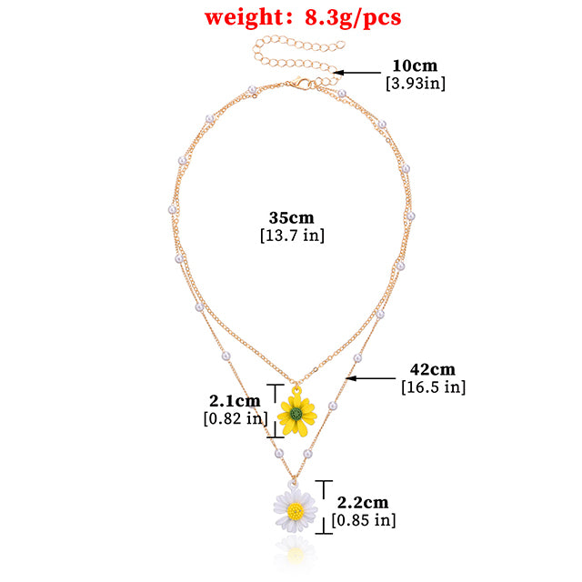 Daisy Pendant Necklace