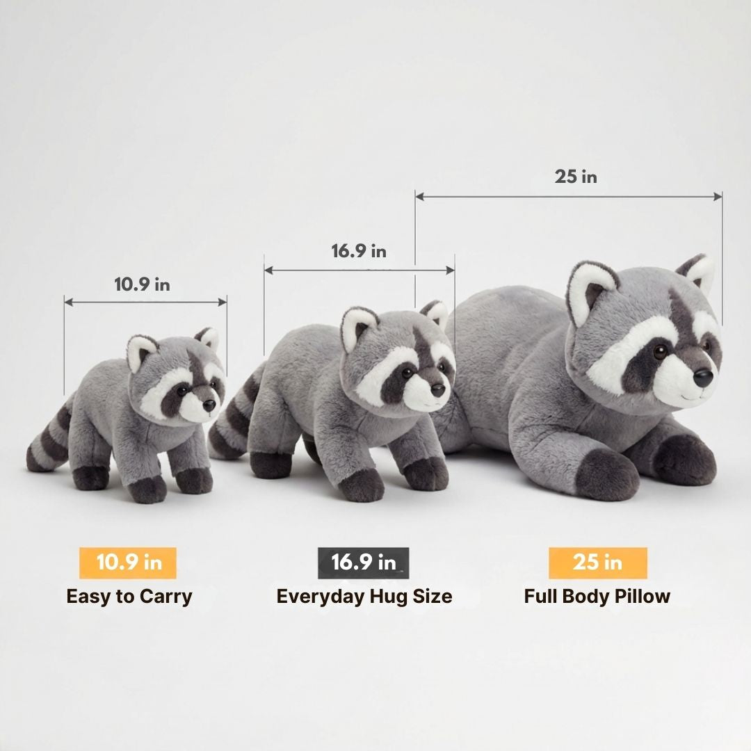Unisex Long Animal Cuddle Pillow for Comfort & Relaxation