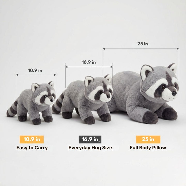 Unisex Long Animal Cuddle Pillow for Comfort & Relaxation
