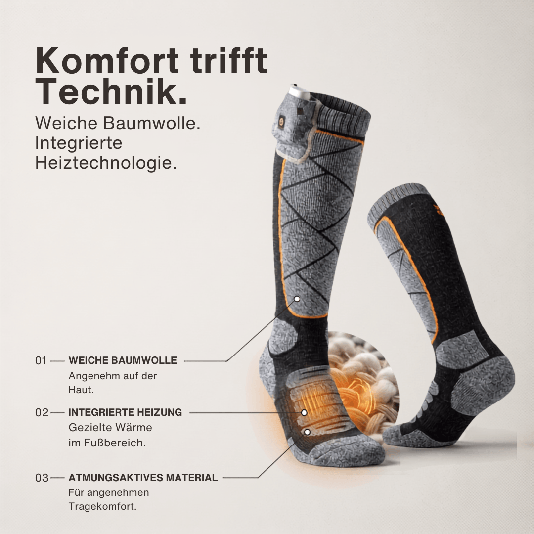 FootWarm™ Thermo Heating Socks for Cold Winter Days