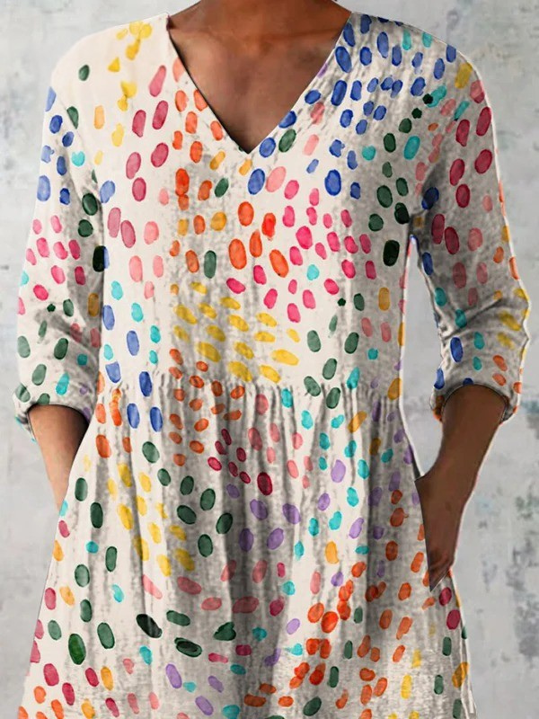 Bernadette V-Neck Longline Shirt - Elena Harper