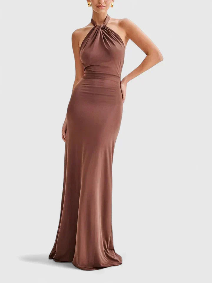 Anzhelia Sophisticated Maxi Dress - Elena Harper