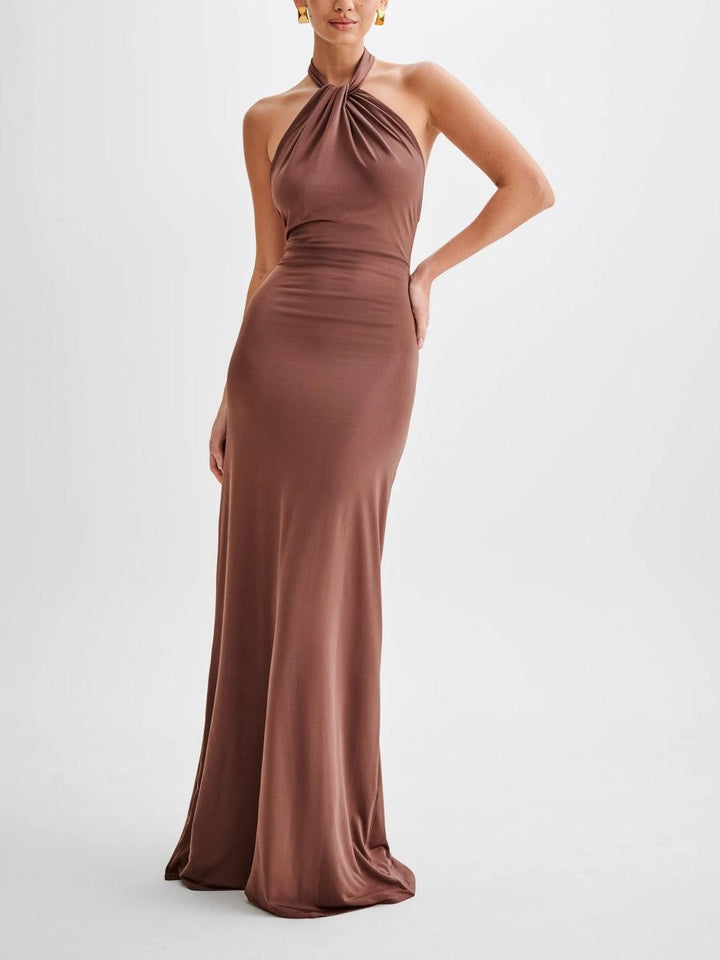 Anzhelia Sophisticated Maxi Dress - Elena Harper