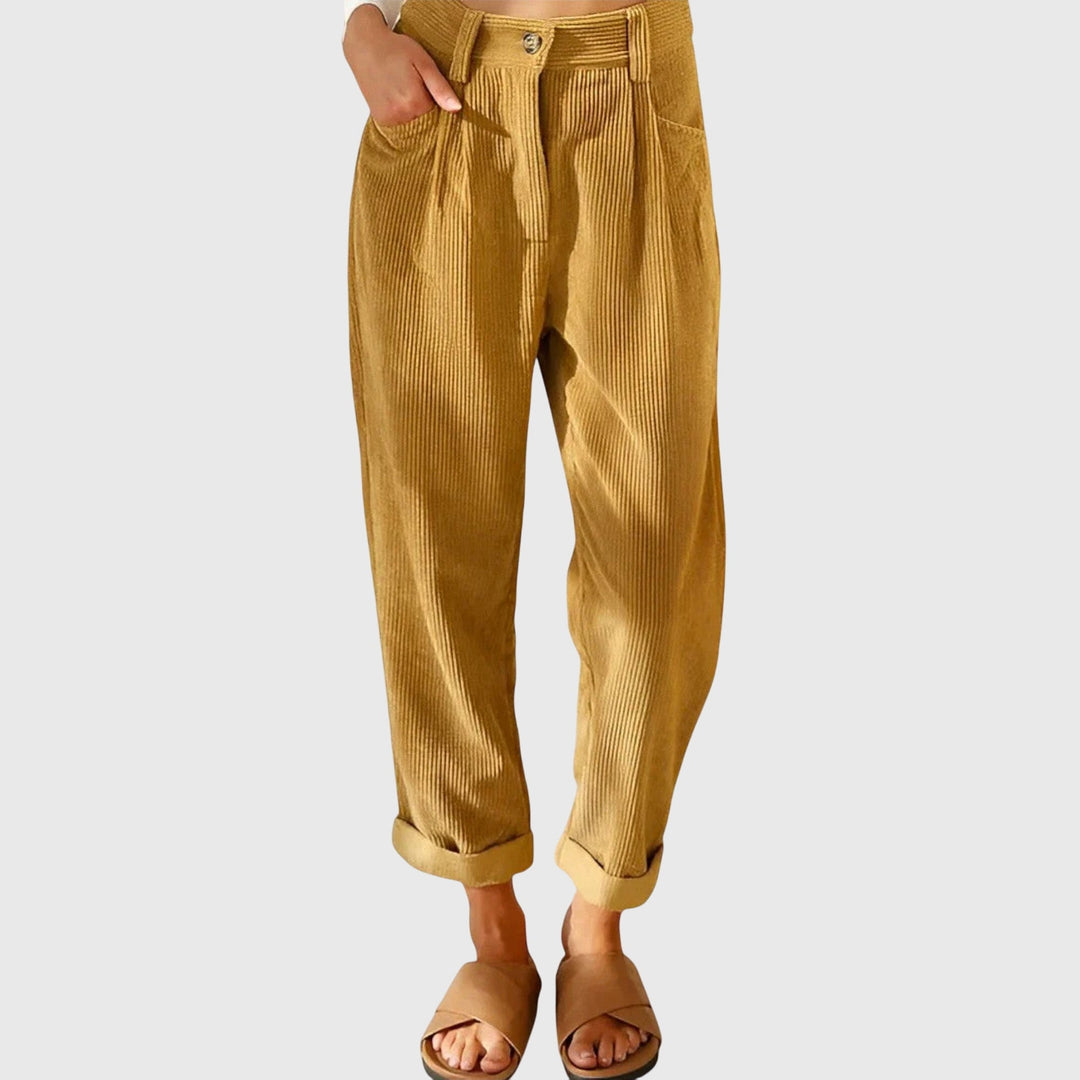 Jana - Modern Cord Pants