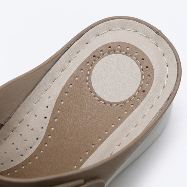 CloudLift Orthopedic Wedge Sandals - Elena Harper