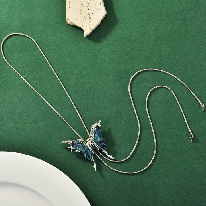 Vintage Butterfly Necklace