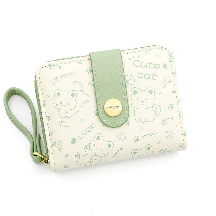 Cat Print Wallet