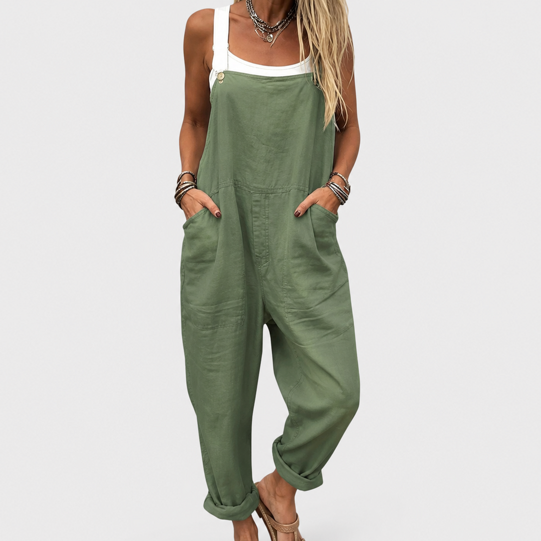 Women's Effortless Everyday Comfort Casual Jumpsuit