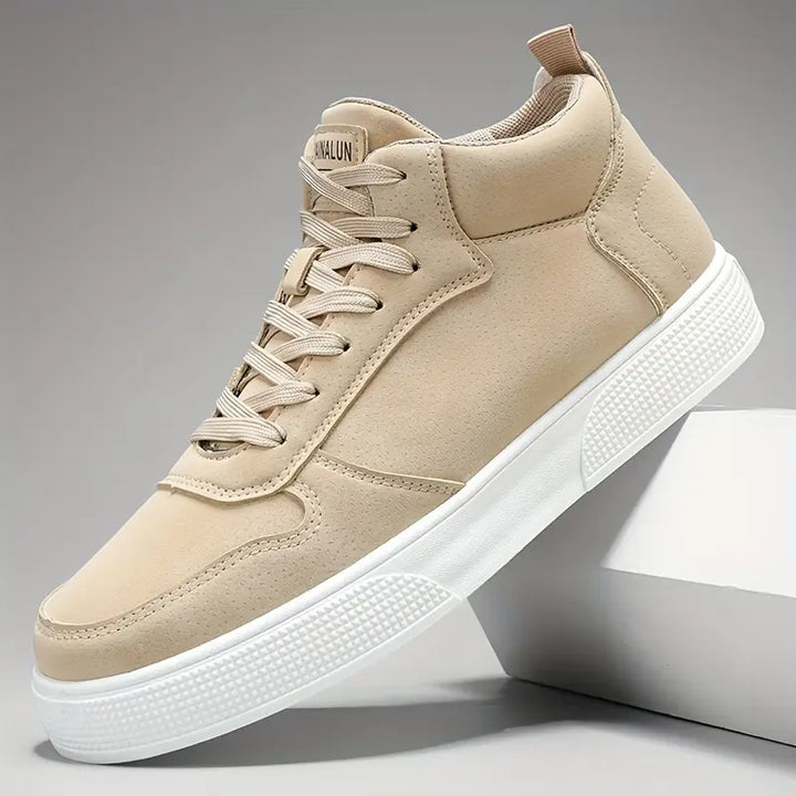 Damion Comfortable Lace-Up Sneakers, view 6 - Elena Harper