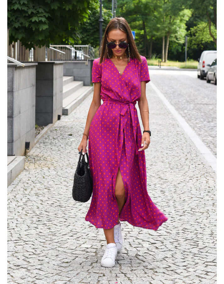 Floral Summer Dress - Casual & Flowy