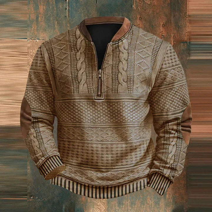 Glen Cozy Classic Sweater, view 5 - Elena Harper