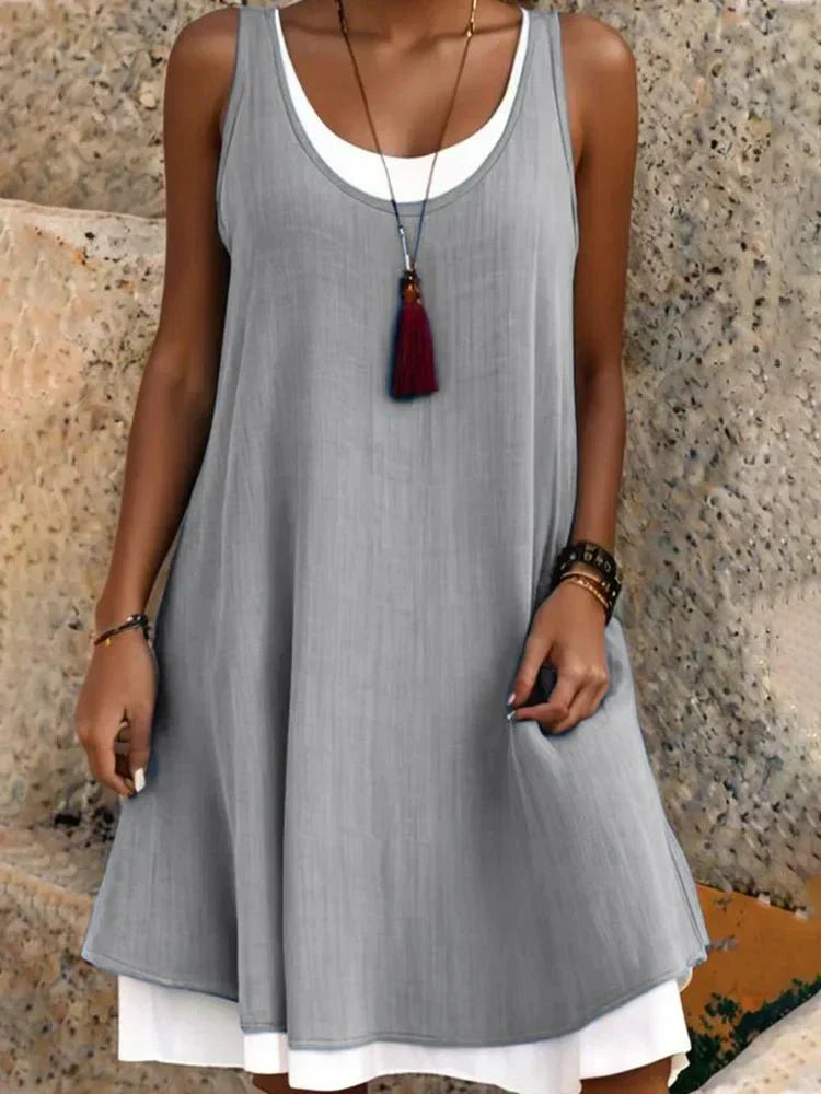 Cove Sleeveless Midi Dress Sunshine - Elena Harper