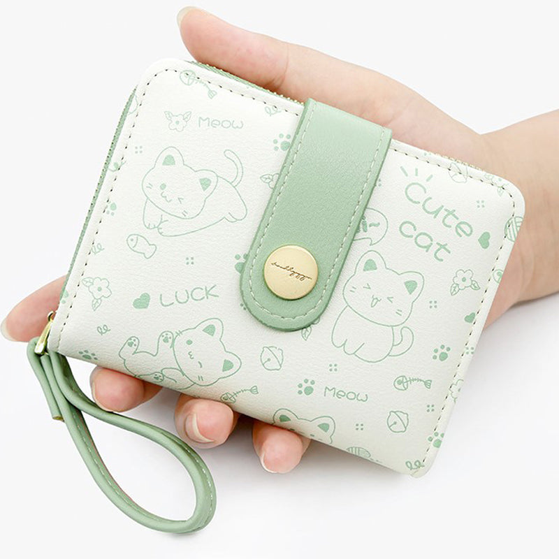Cat Print Wallet