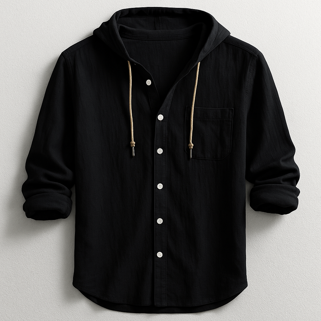 Luxury Shirt with Hood - Elena Harper
