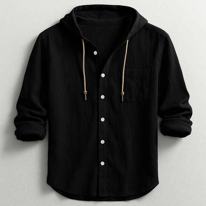 Luxury Shirt with Hood - Elena Harper