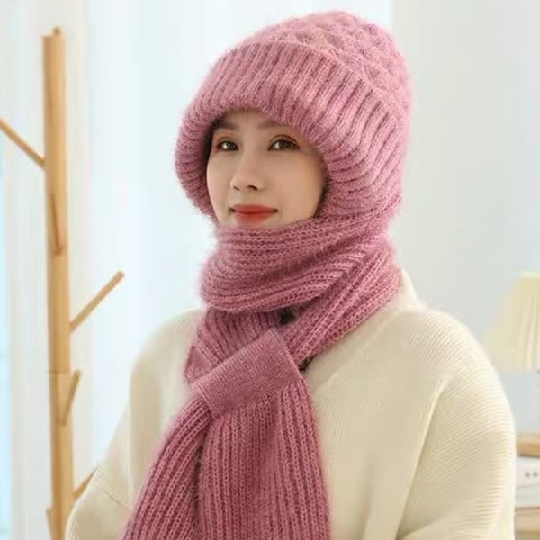 Abelina Integrated Acoustic Protection Windproof Hat Scarf - Elena Harper
