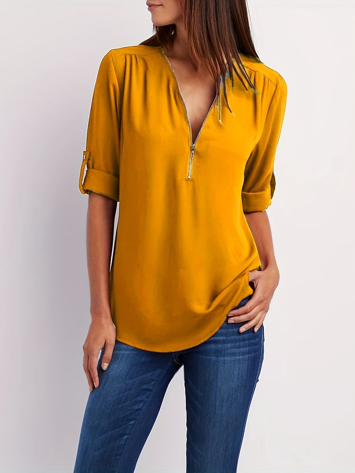BLouse with Zipper for Women