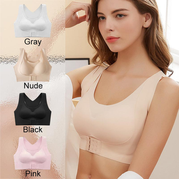 Comfortable Women's Bra with Crossed Straps