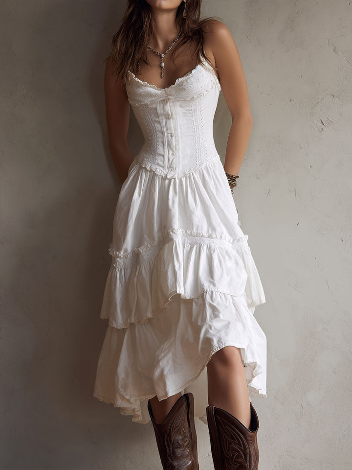 Hollie Midi Dress - Elena Harper