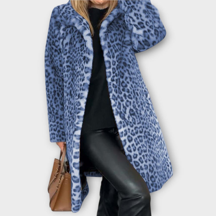 Luxe Leopard Faux Fur Coat - Elena Harper