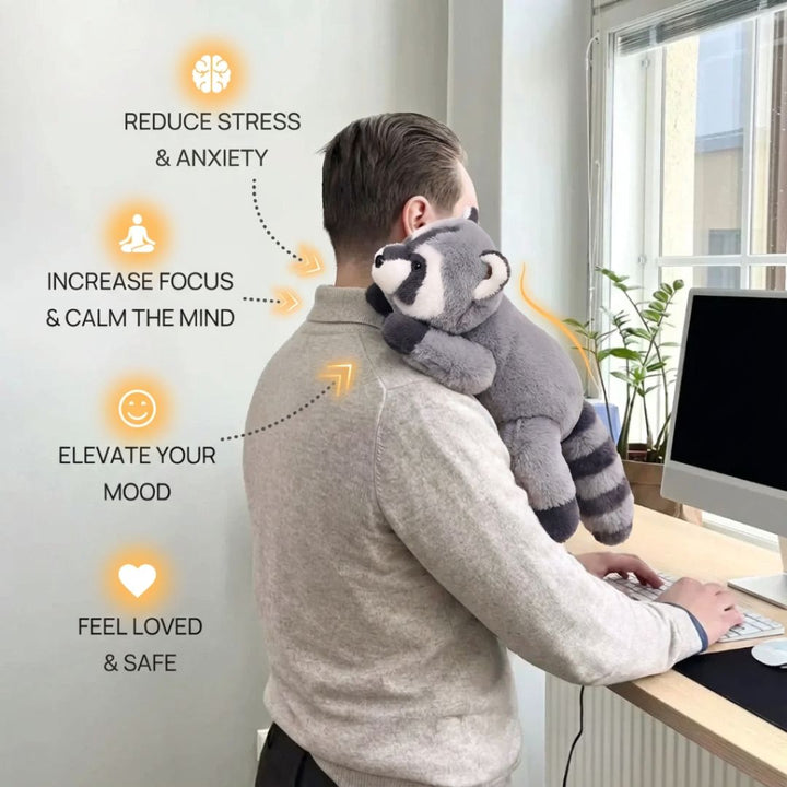Unisex Long Animal Cuddle Pillow for Comfort & Relaxation