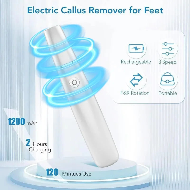 CallusRemove Electric Callus Remover for Soft & Smooth Feet [], view 2 - Elena Harper