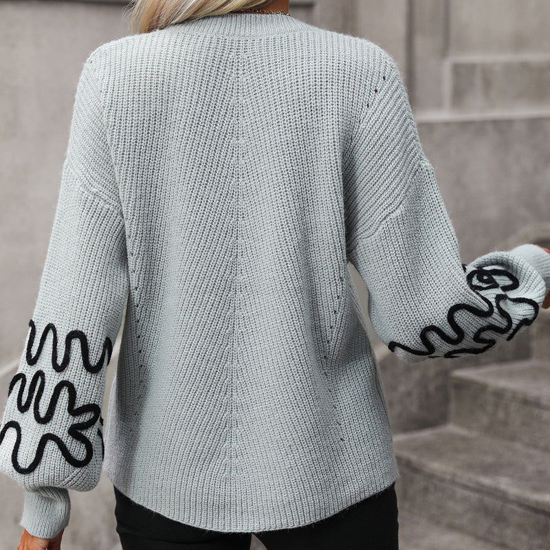 Casual Knit Pullover