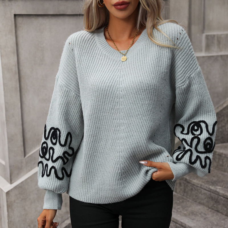 Casual Knit Pullover