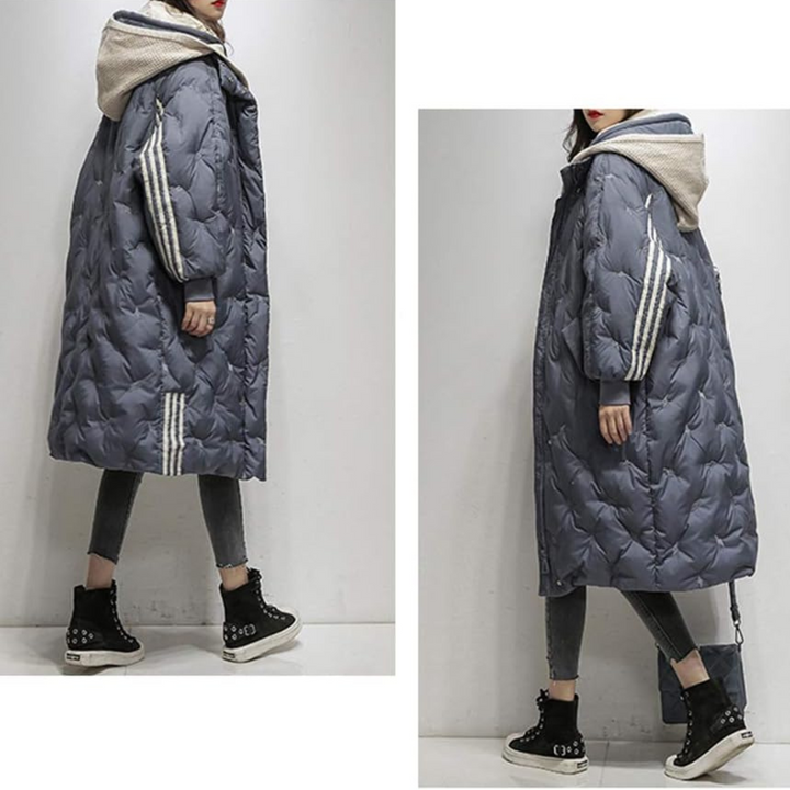 Women's Elegant Hooded Winter Puffer Jacket