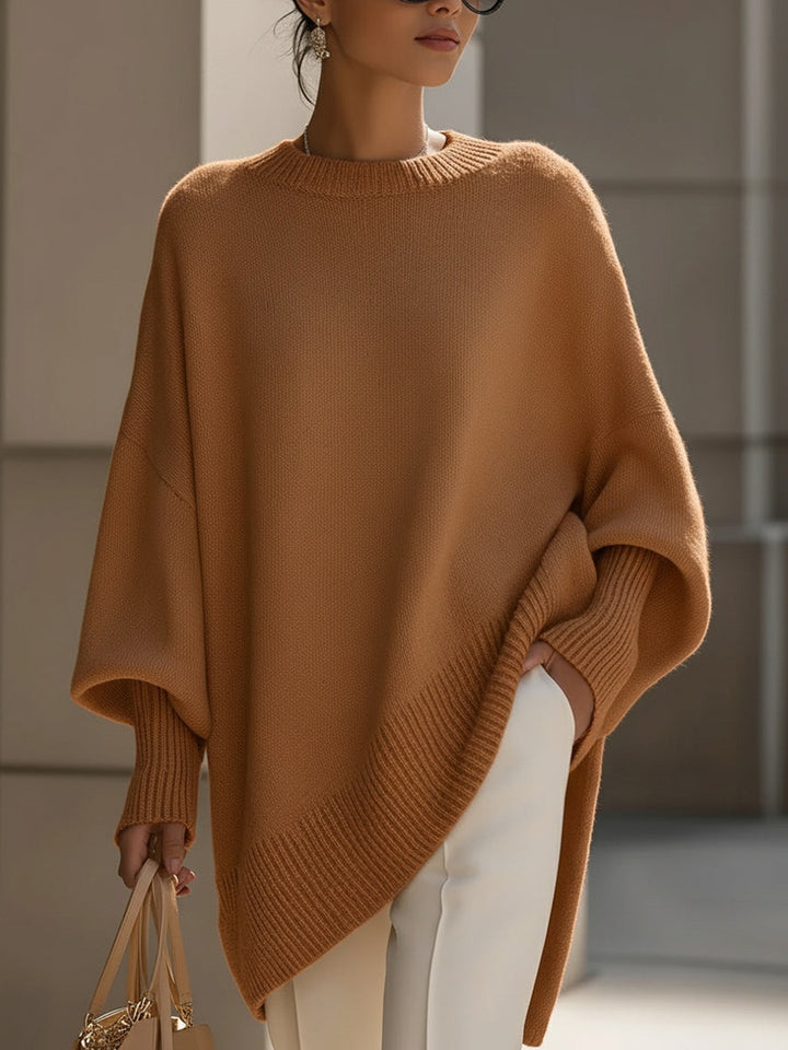 Yasmine – Elegant oversized poncho for women