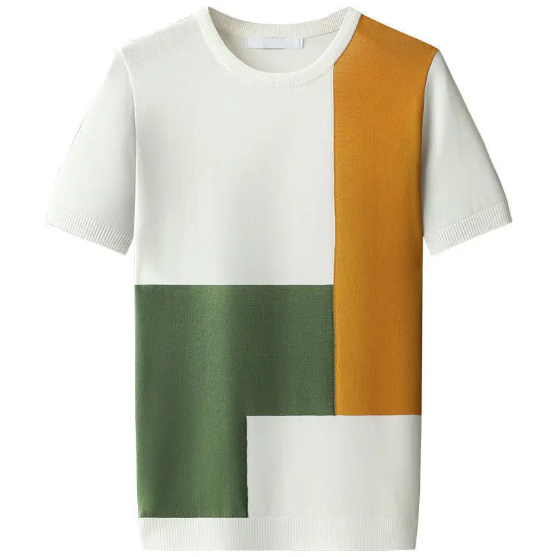 MASON – MODERN BLOCK KNIT TEE