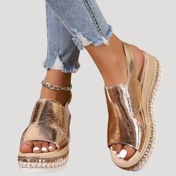 Women's Open-Toe Platform Sandals