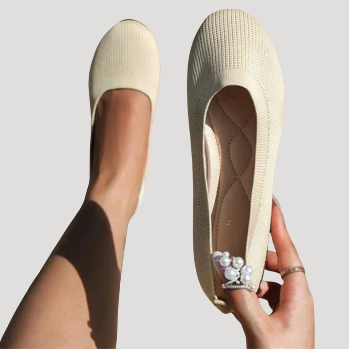 Breathable Mesh Ballet Flats for Women