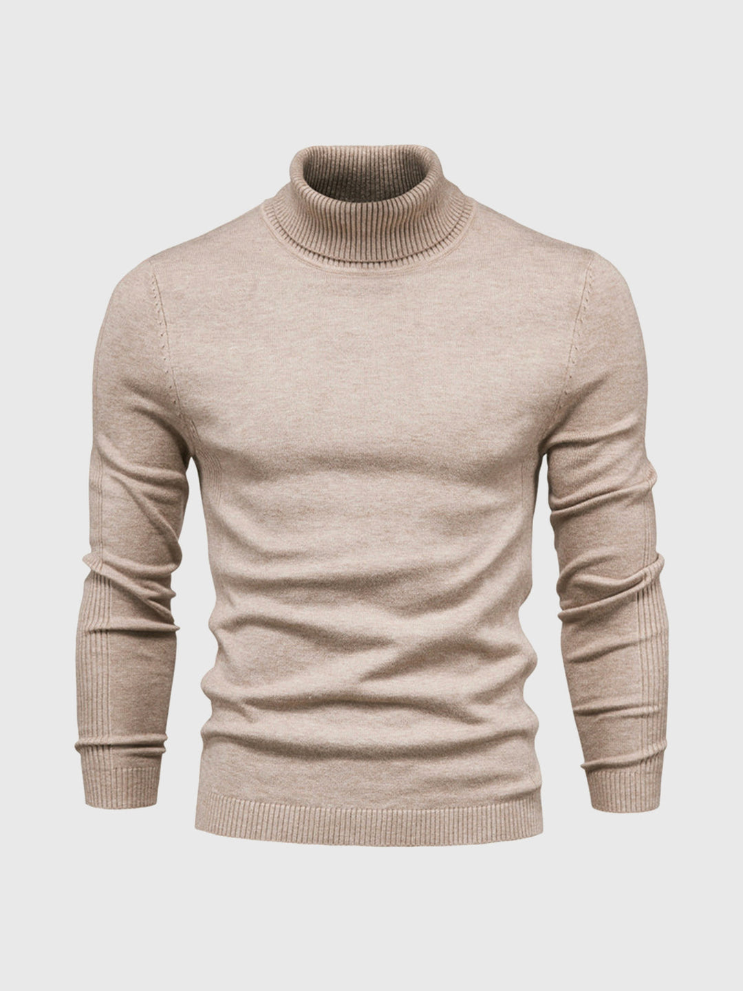 High Neck Polo Sweater