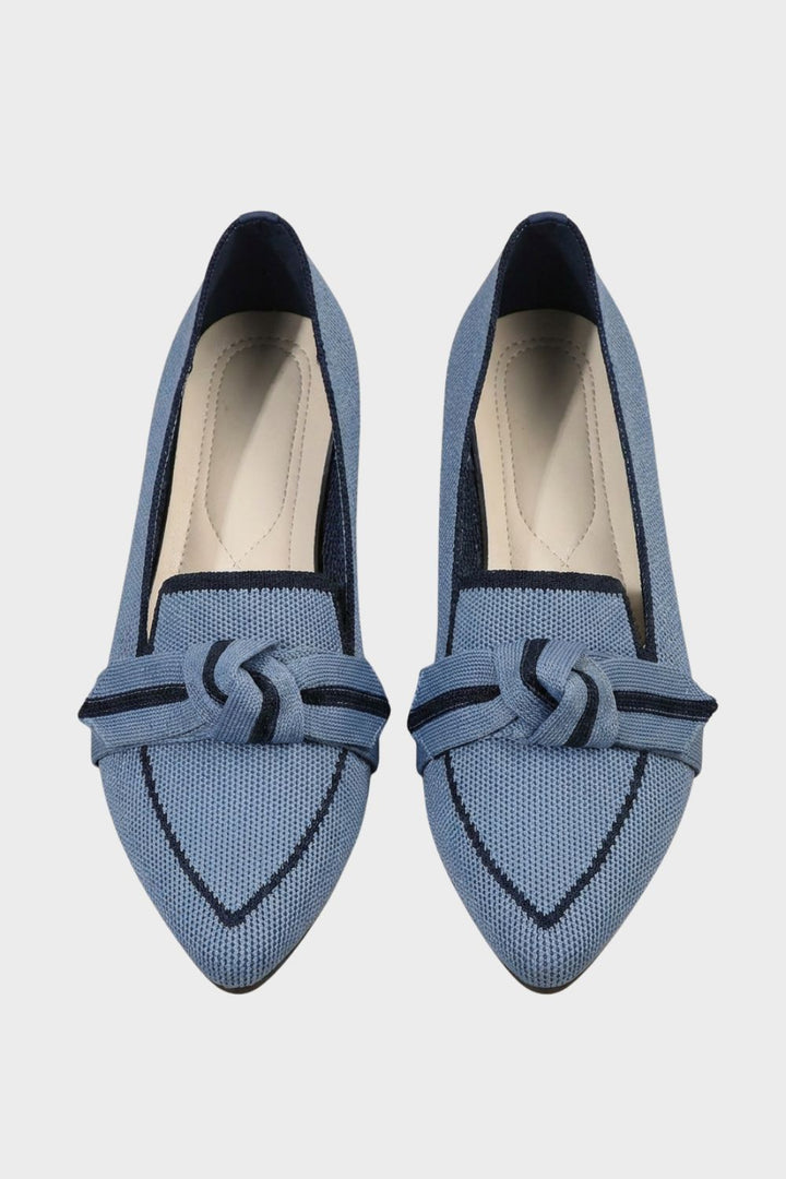 Women's Pointed Loafers | Knit