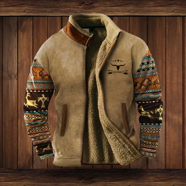 Victor - Warm Western Style Jacket for Men