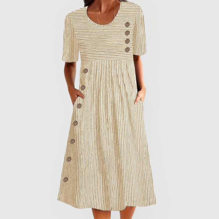 Sophia Breathable Comfort Dress - Elena Harper
