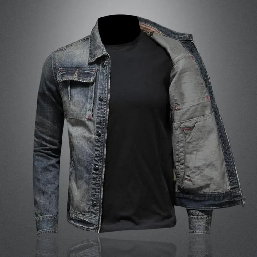 Albert / Classic Denim Jacket - Elena Harper