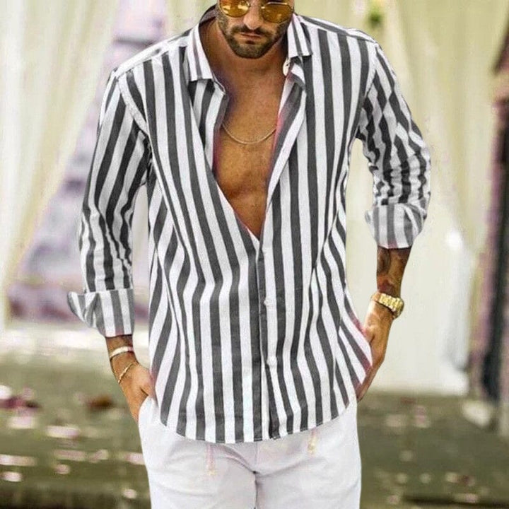 Alain | Striped Shirt for Men