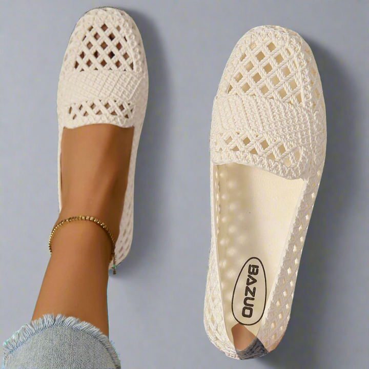 Alba - Woven Ventilated Flats