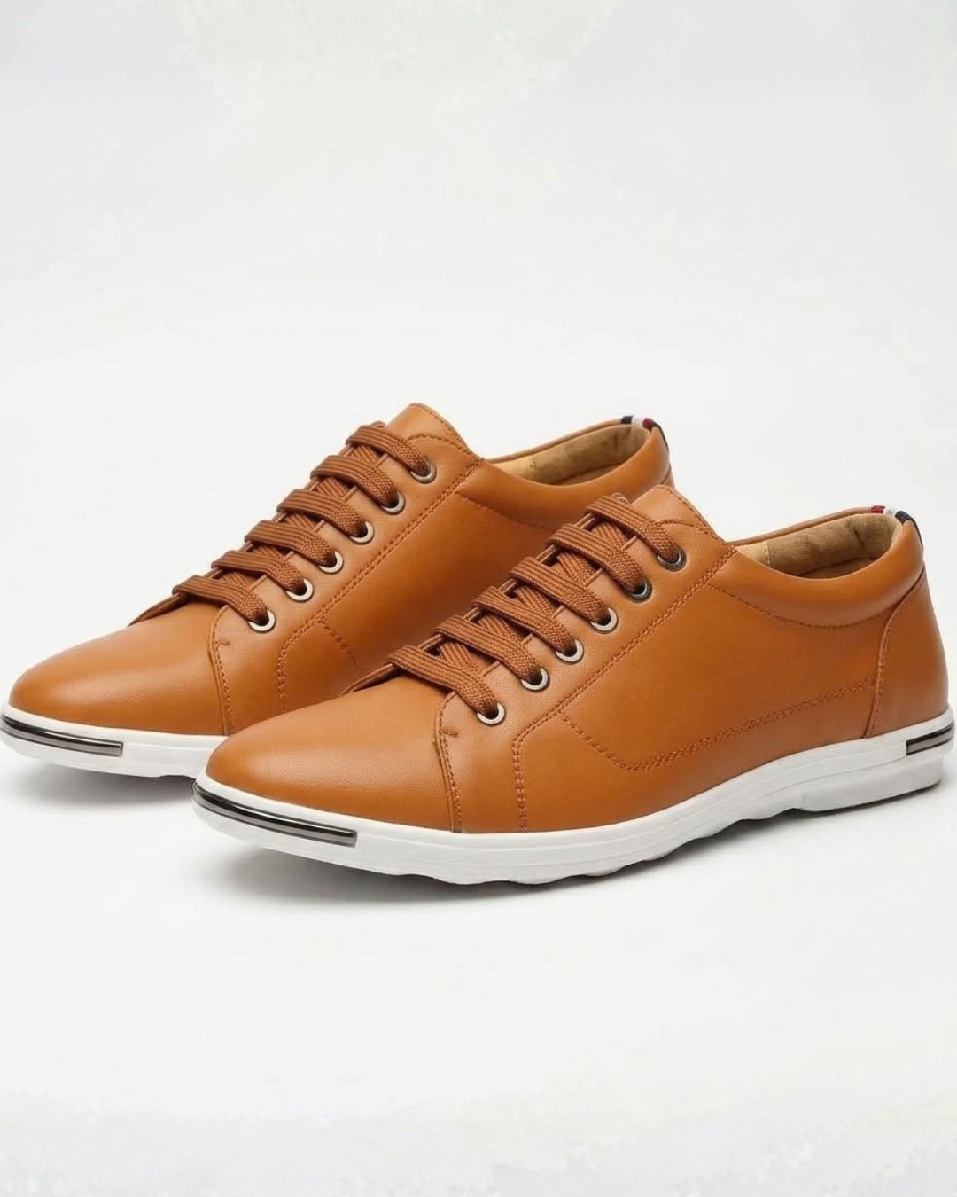 Waterproof Leather Casual Sneakers For Men