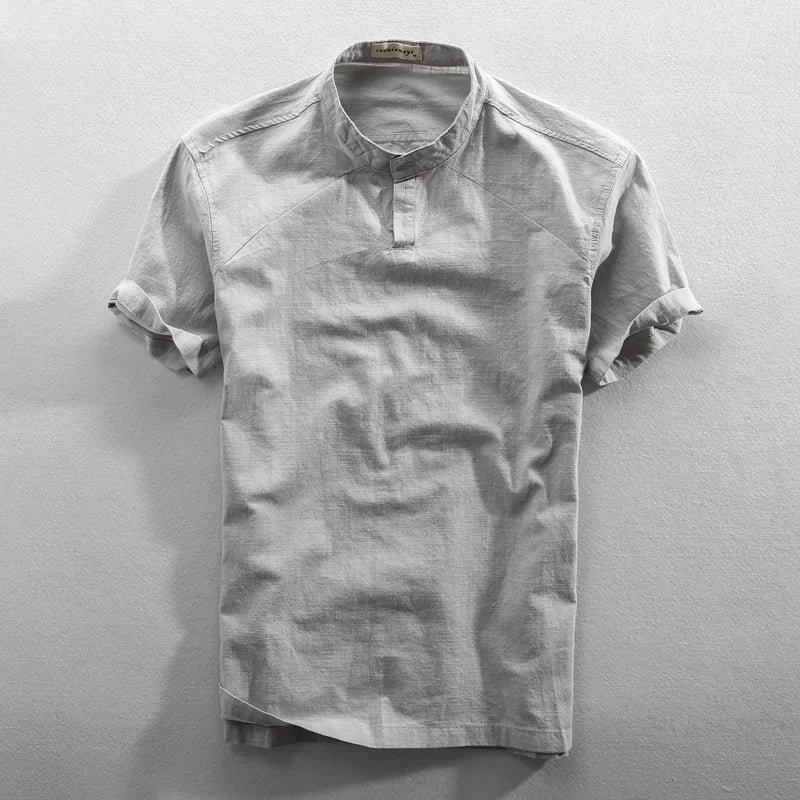 Summer Short-sleeved Shirt for Men - Elena Harper