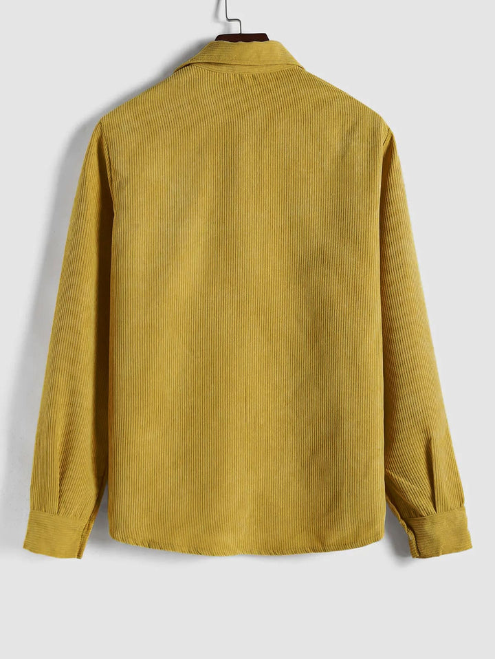Long Sleeve Button-down Shirt for Men - Elena Harper