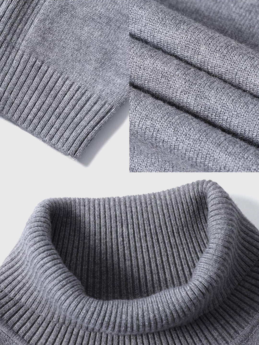 High Neck Polo Sweater