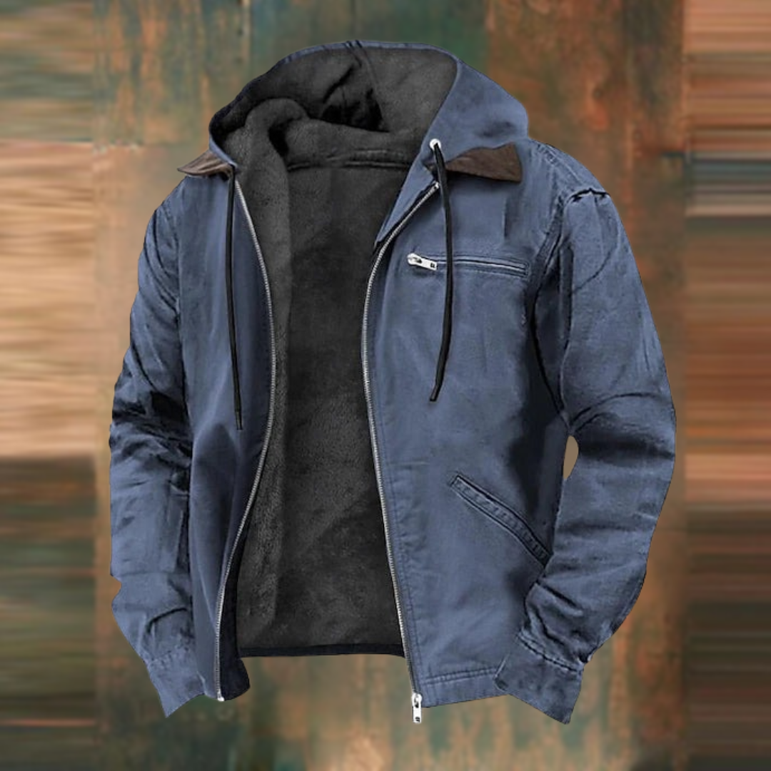 Victor - Modern Elegant Leather Jacket for Men